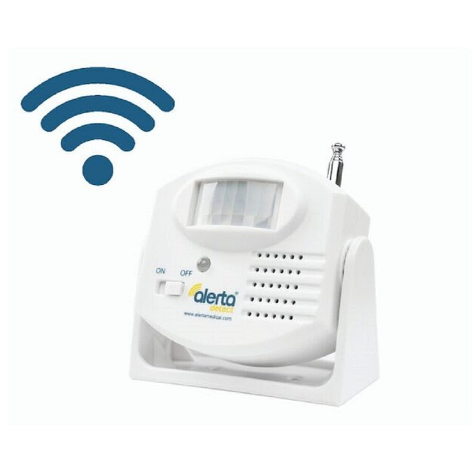 Image of Alerta Wireless Motion Detector on a plain background.