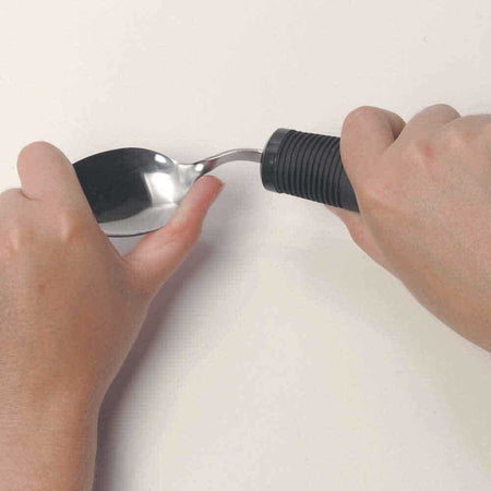 Alternative view of BIG-GRIP Teaspoon, showing different angle or usage.