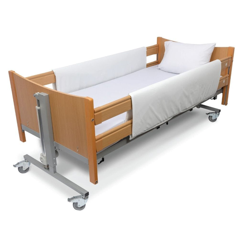 Image of Bed Cot Side Bumpers-Pair on a plain background.