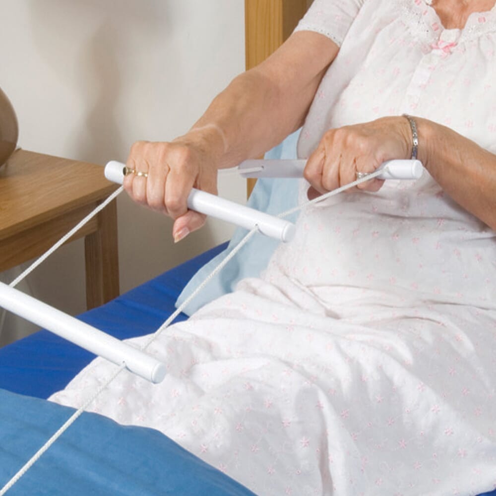 Close-up of a feature of Bed Rope Ladder.