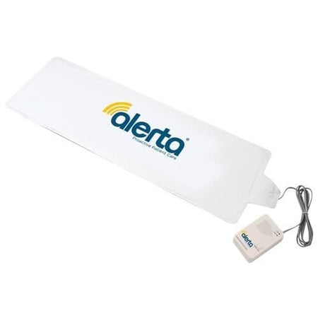 Image of Bed Sensor Mat with Monitor on a plain background.