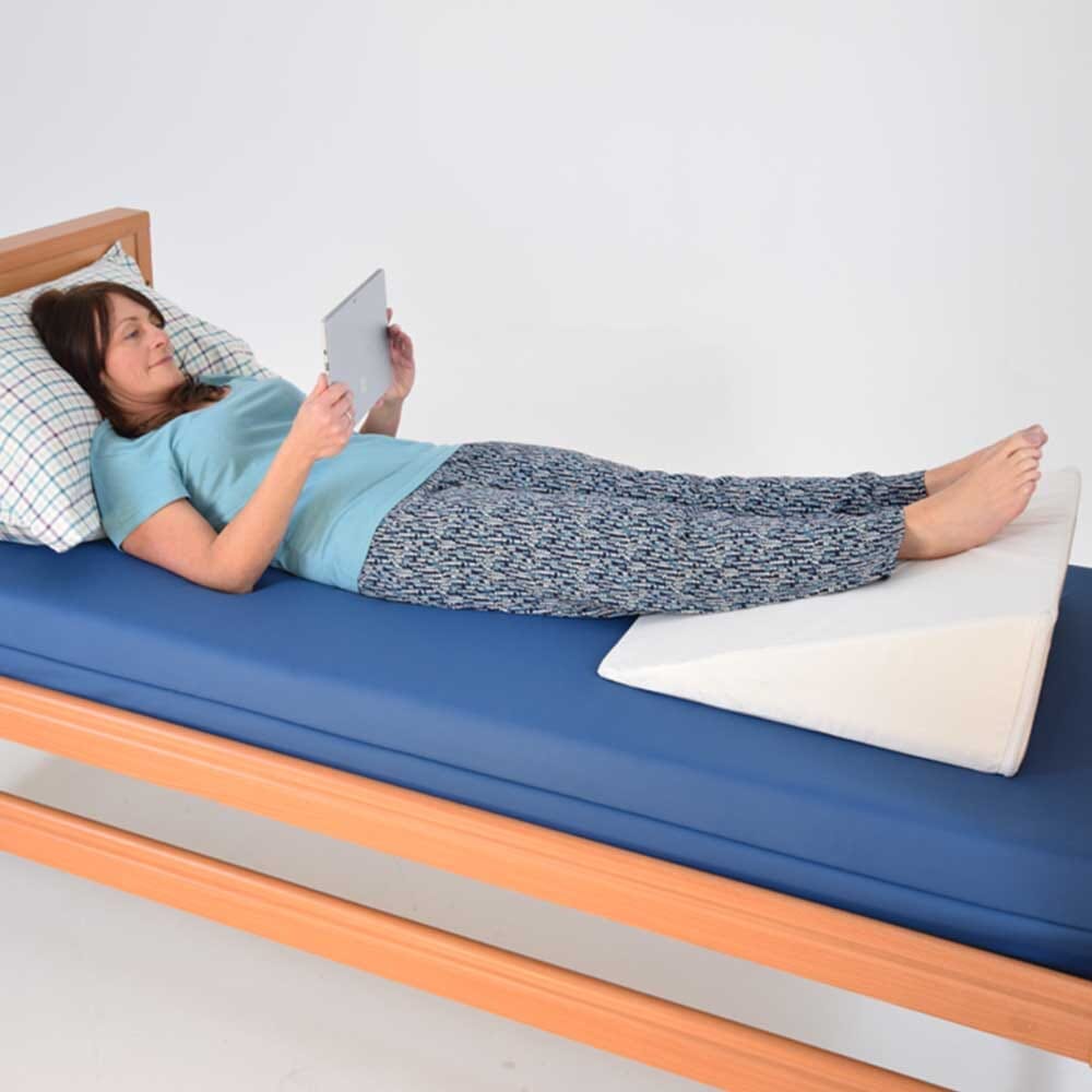 Close-up of a feature of Bed Wedge With Cover For Angled Back Or Leg Support.