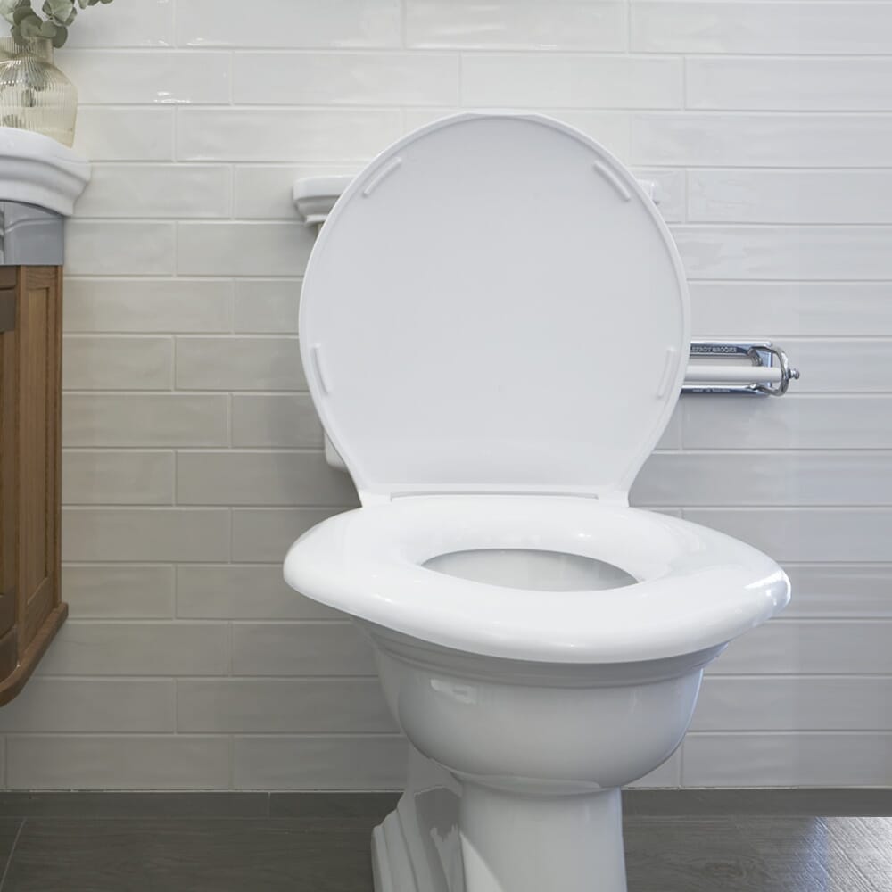 Image of Big John Bariatric Toilet Seat on a plain background.