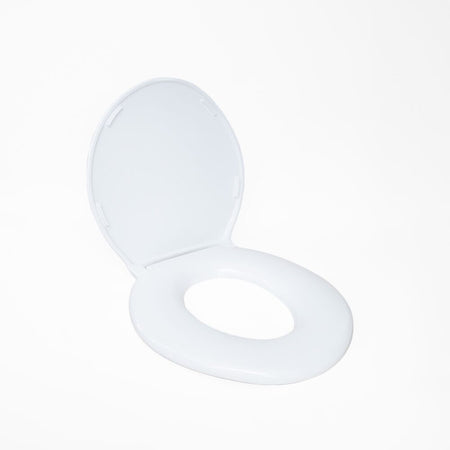 Lifestyle image of Big John Bariatric Toilet Seat being used in a real-life setting.