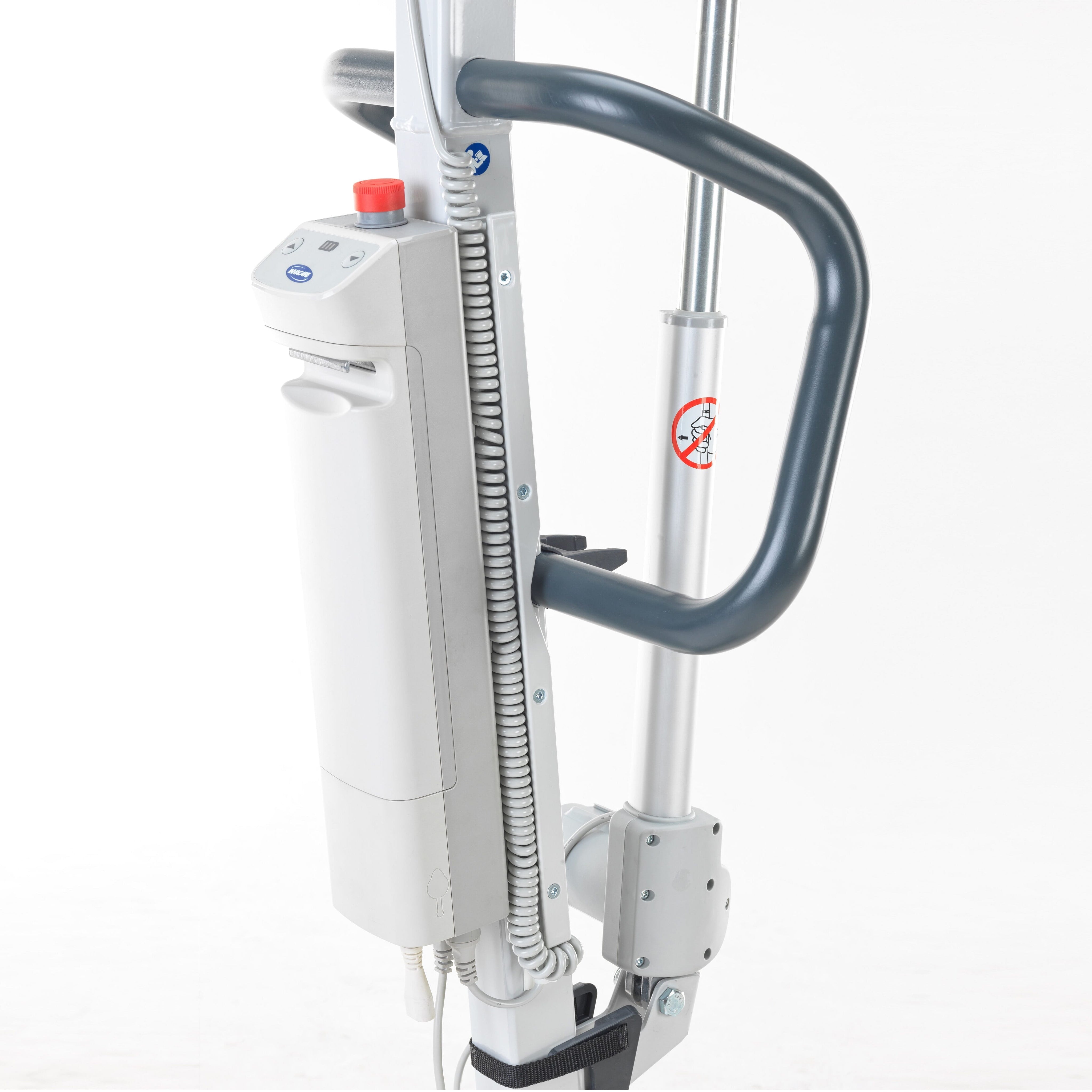 Birdie Folding Electric Hoist hoist folded or disassembled for storage or transport.