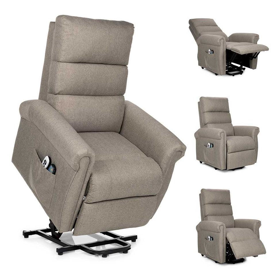 Stride Everleigh Dual Motor Heat & Massage Riser Recliner Chair