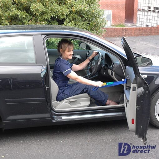 Lifestyle image of Car Assist Pack being used in a real-life setting.