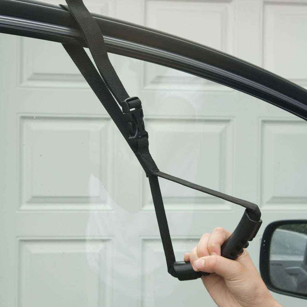 Lifestyle image of Car Caddie being used in a real-life setting.