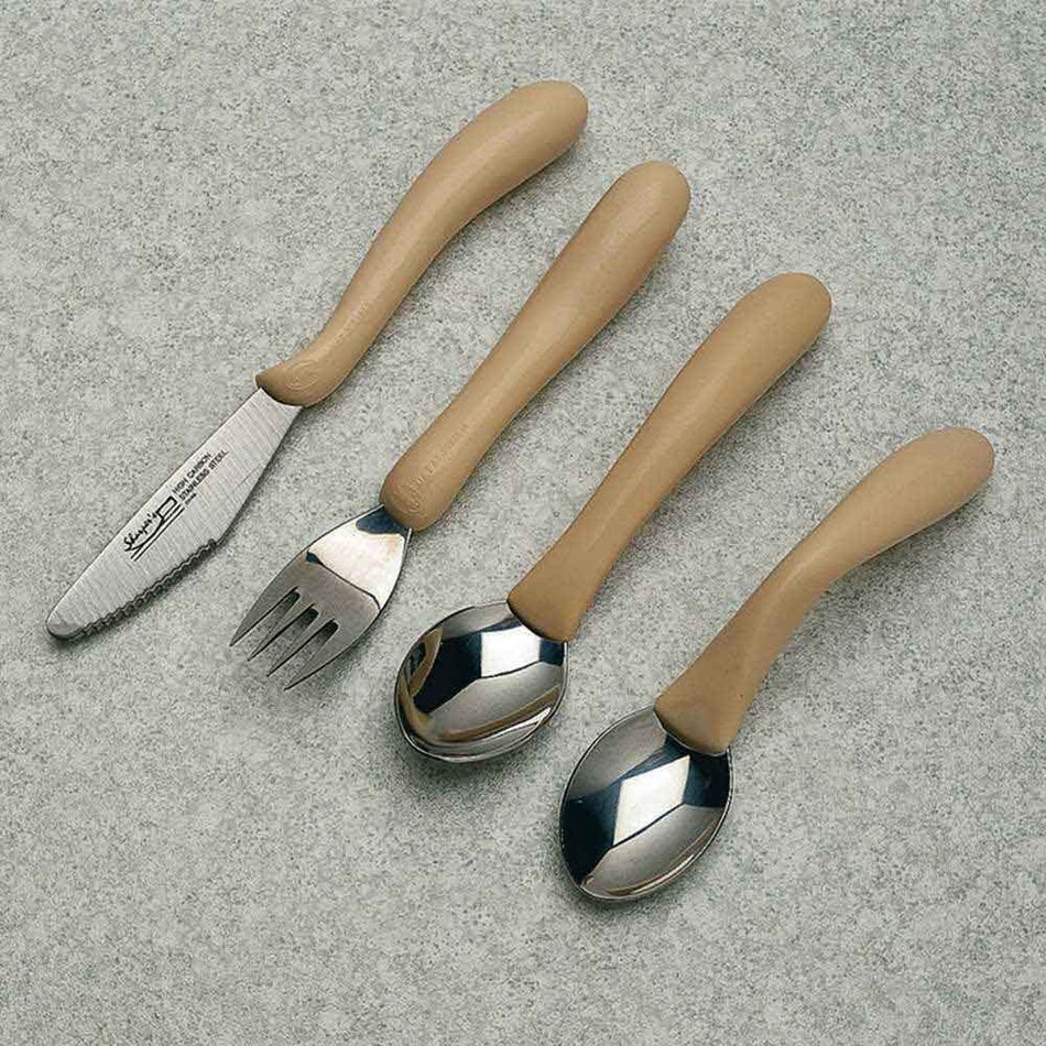 Alternative view of Caring Cutlery Spoon, showing different angle or usage.