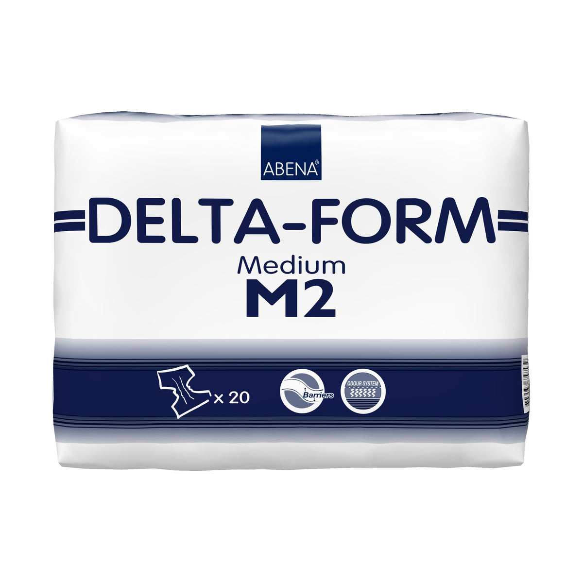 Image of Delta Form All In One Incontinence Pads on a plain background.