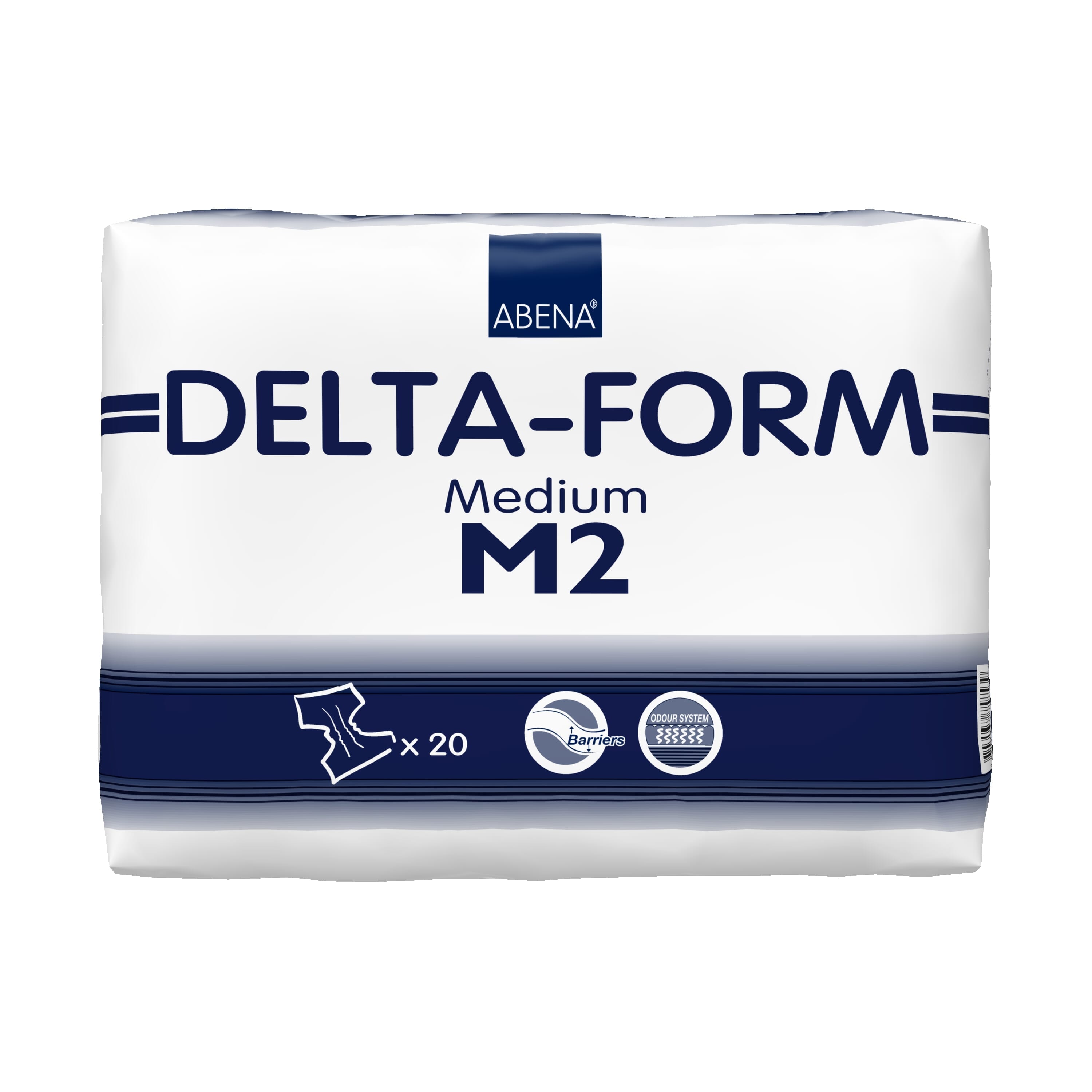 Image of Delta Form All In One Incontinence Pads on a plain background.