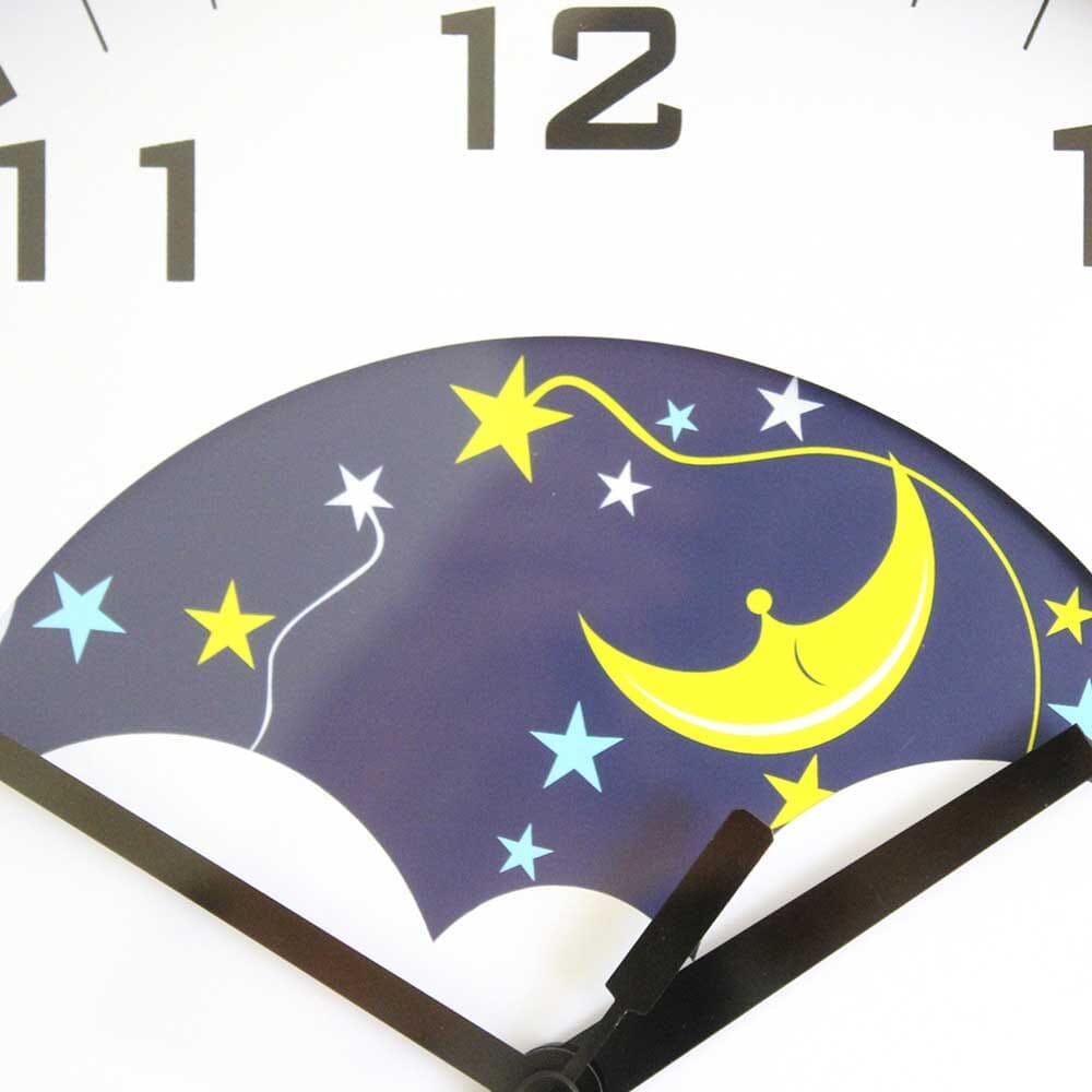 Close-up of a feature of Dementia Care Day and Night Clock.