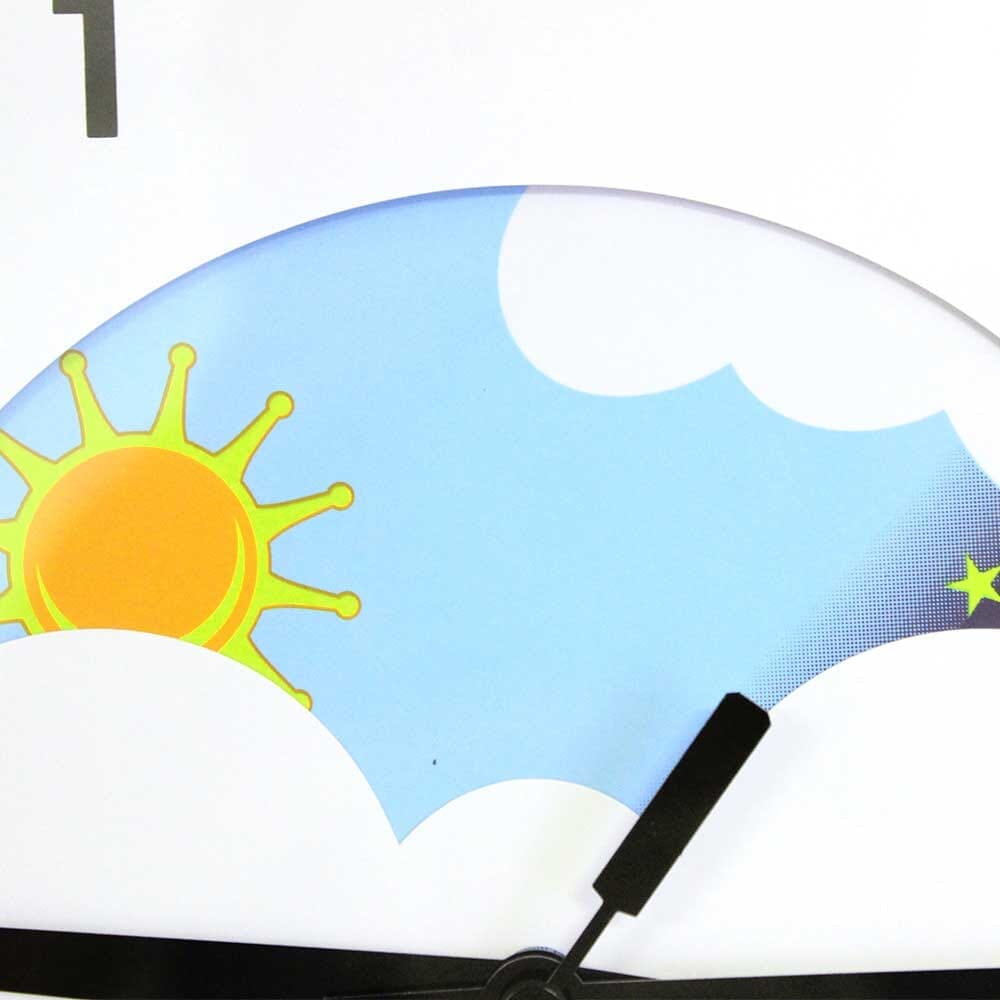 Lifestyle image of Dementia Care Day and Night Clock being used in a real-life setting.