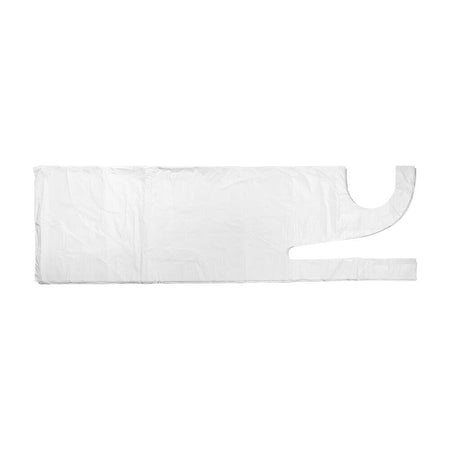 Image of Disposable Aprons Pack of 100 on a plain background.