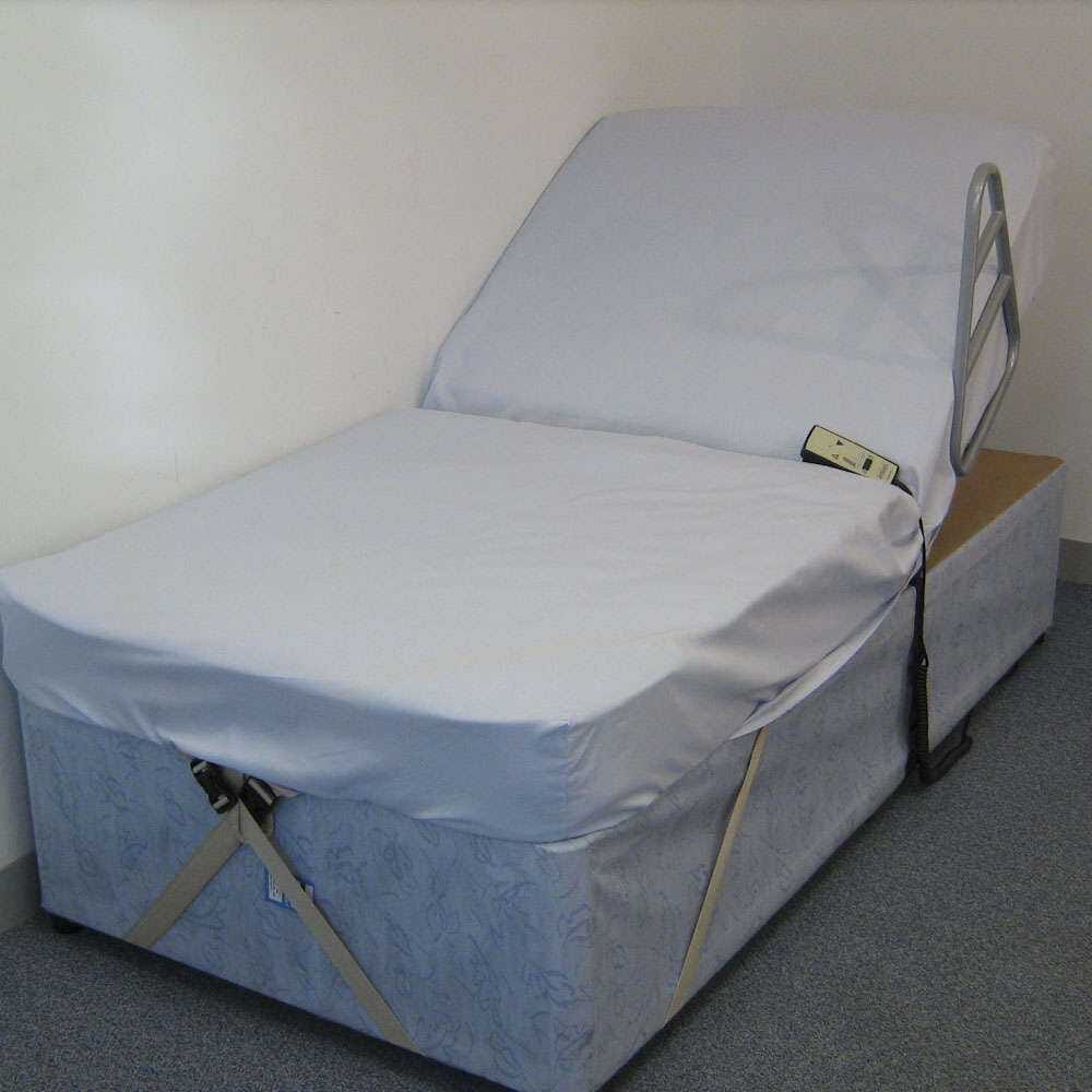 Image of DreamMaster Light Mattress Elevator on a plain background.