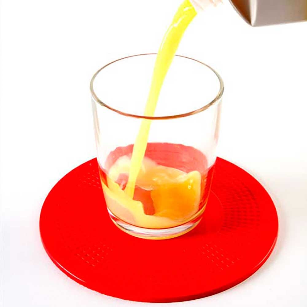 Diagram or packaging of Dycem Circular Non Slip Mat highlighting dimensions or features.