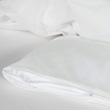 Image of Economy Zipped Duvet Protector on a plain background.