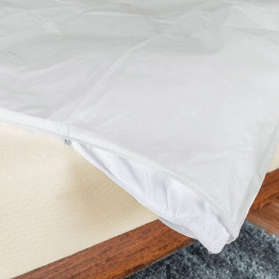 Alternative view of Economy Zipped Duvet Protector, showing different angle or usage.