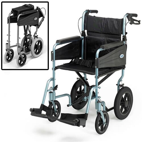 Alternative view of Escape Lite Manual Wheelchair, showing different angle or usage.