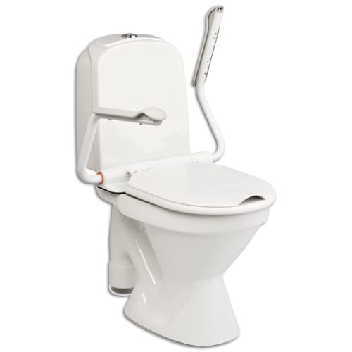 Image of Etac Toilet Supporter with Arms on a plain background.