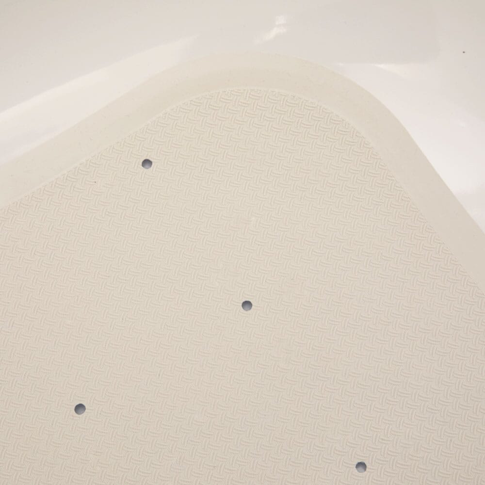 Diagram or packaging of Extra Long Bath Mat highlighting dimensions or features.