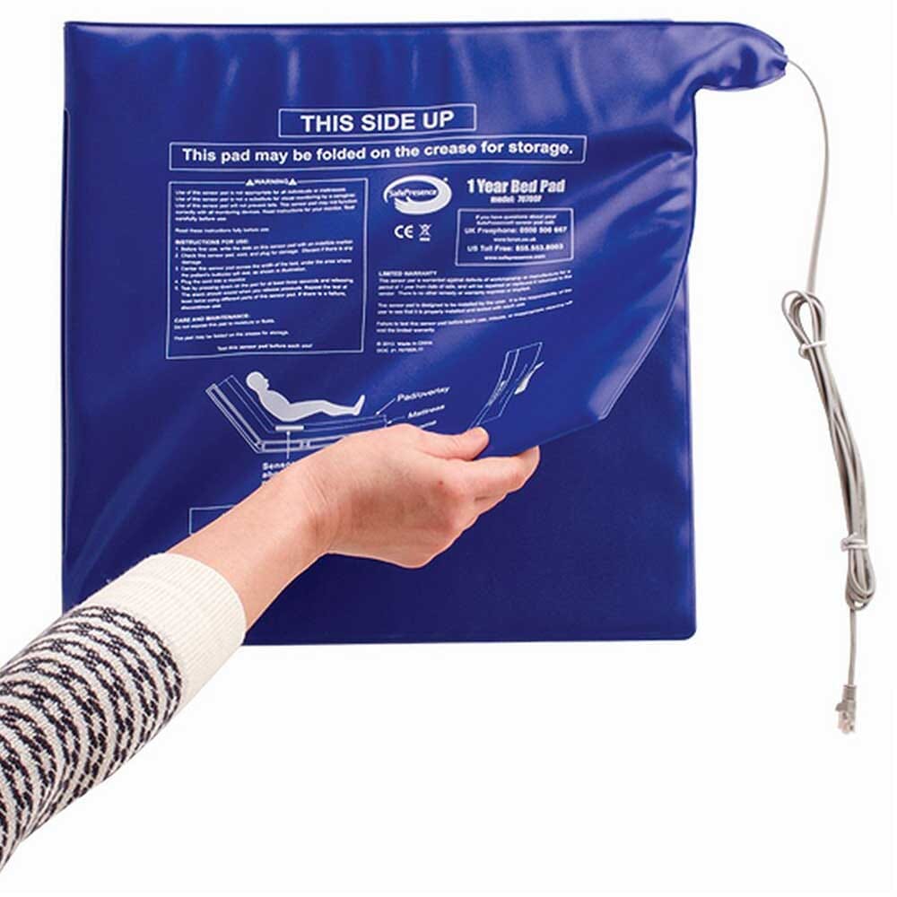 Alternative view of Fall Savers Bed Sensor Mat, showing different angle or usage.