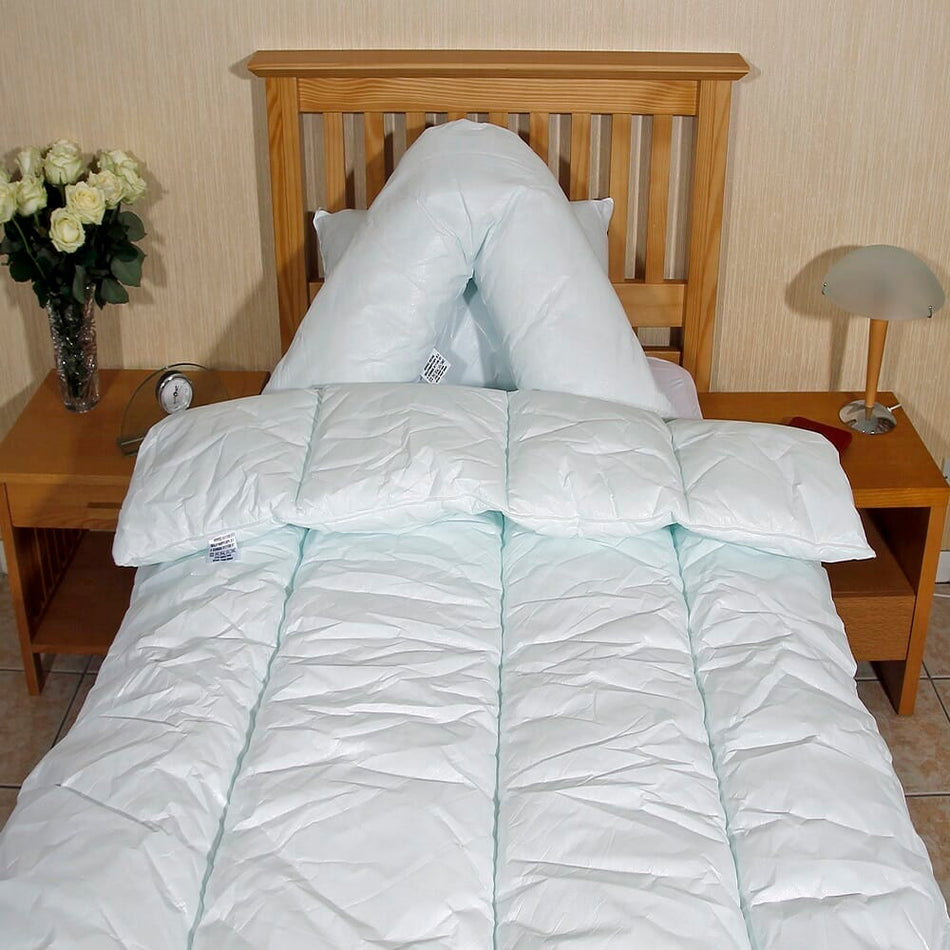 Alternative view of Flame Retardant and Waterproof Duvet, showing different angle or usage.