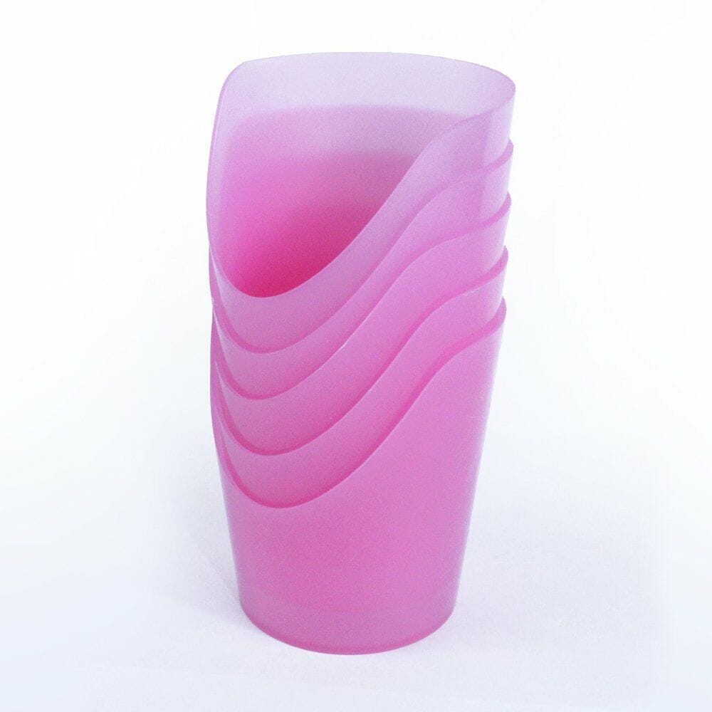 Image of Flexi-Cut Cups-Pack of 5 on a plain background.