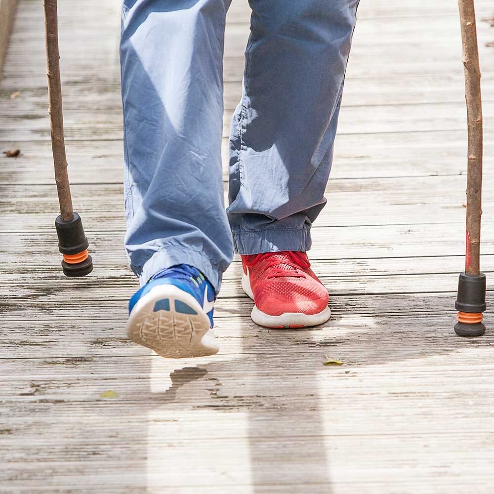 Close-up of a feature of Flexyfoot Ferrule.