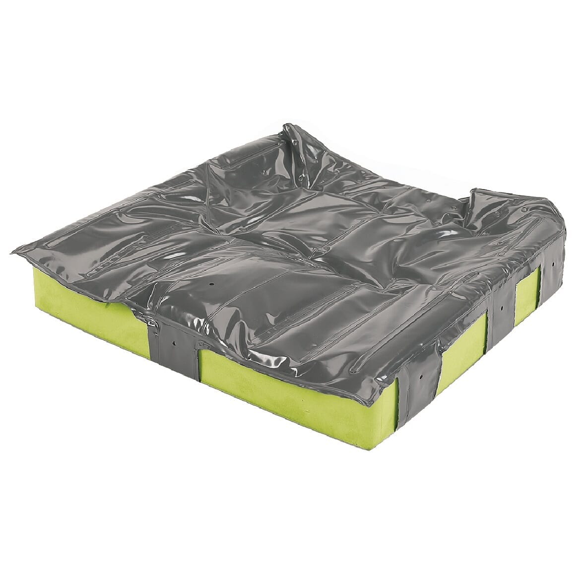 Close-up of the cover or texture of Flo-Tech Solution Cushion cushion, highlighting its softness and durability.