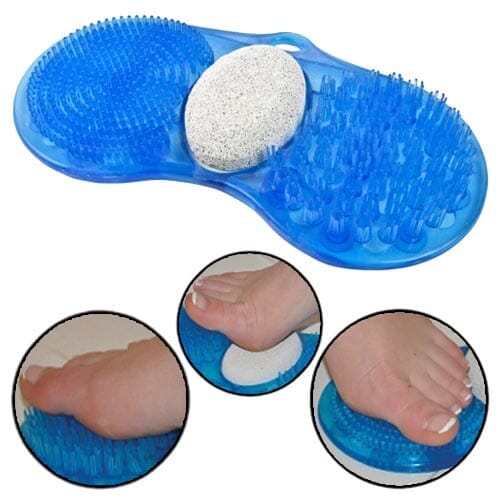 Alternative view of Foot Cleaner with Pumice, showing different angle or usage.