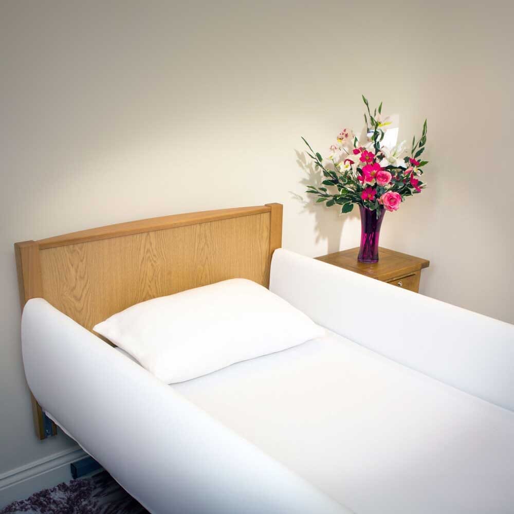 Close-up of a feature of Full Length Bedside Bumpers.