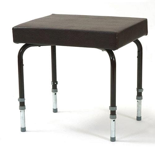 Alternative view of George Footstool, showing different angle or usage.