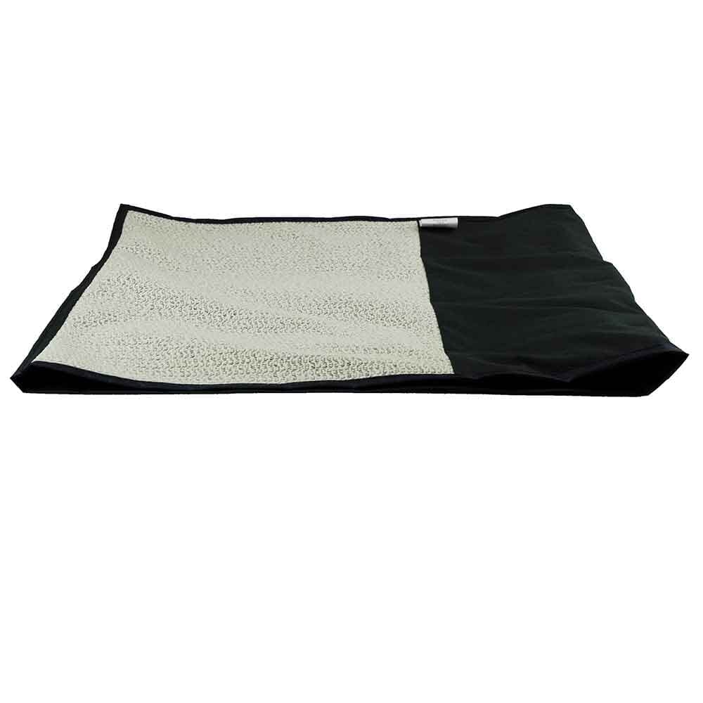 Close-up of a feature of Glide and Lock Sheet.