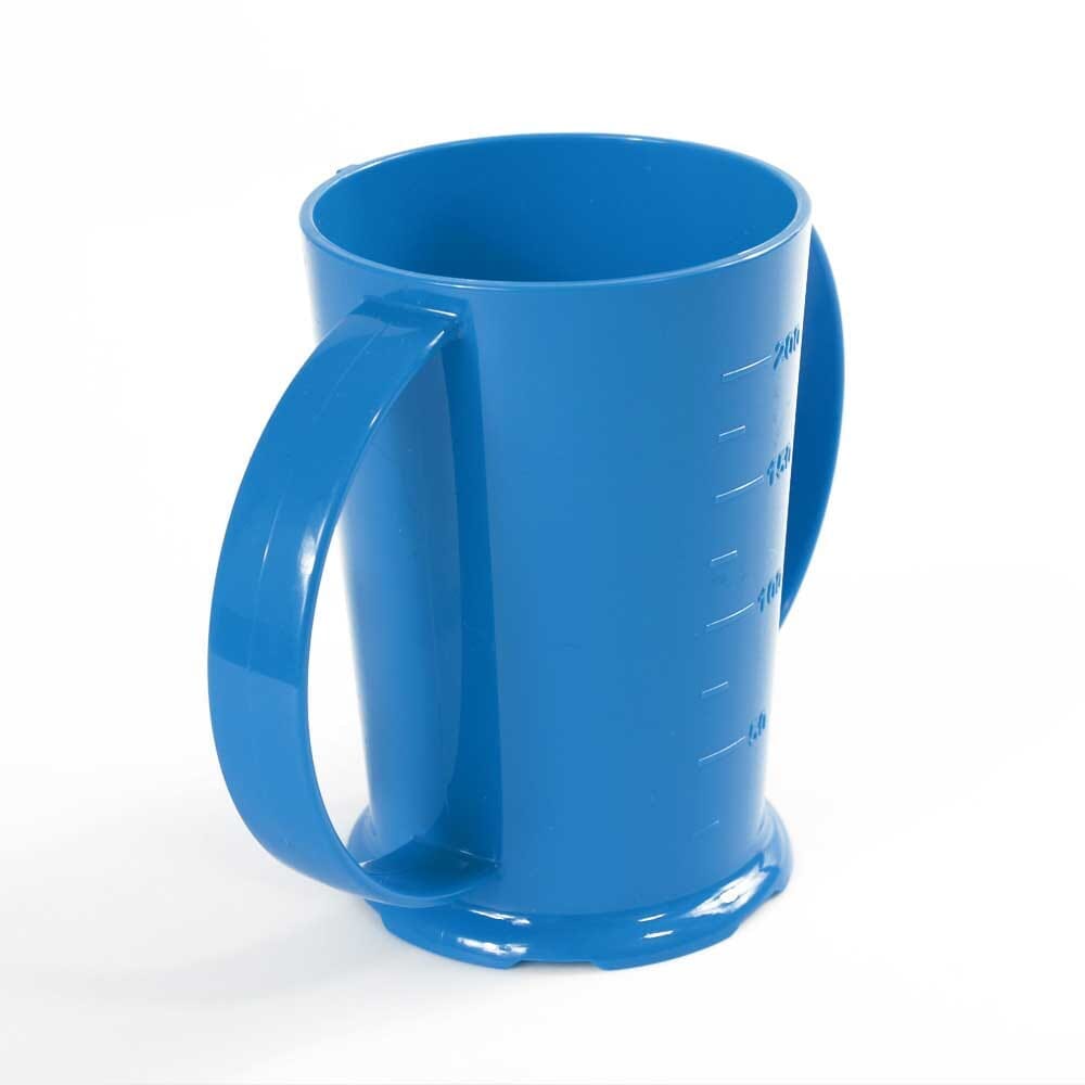 Alternative view of Graduated Two Handled Beaker, showing different angle or usage.