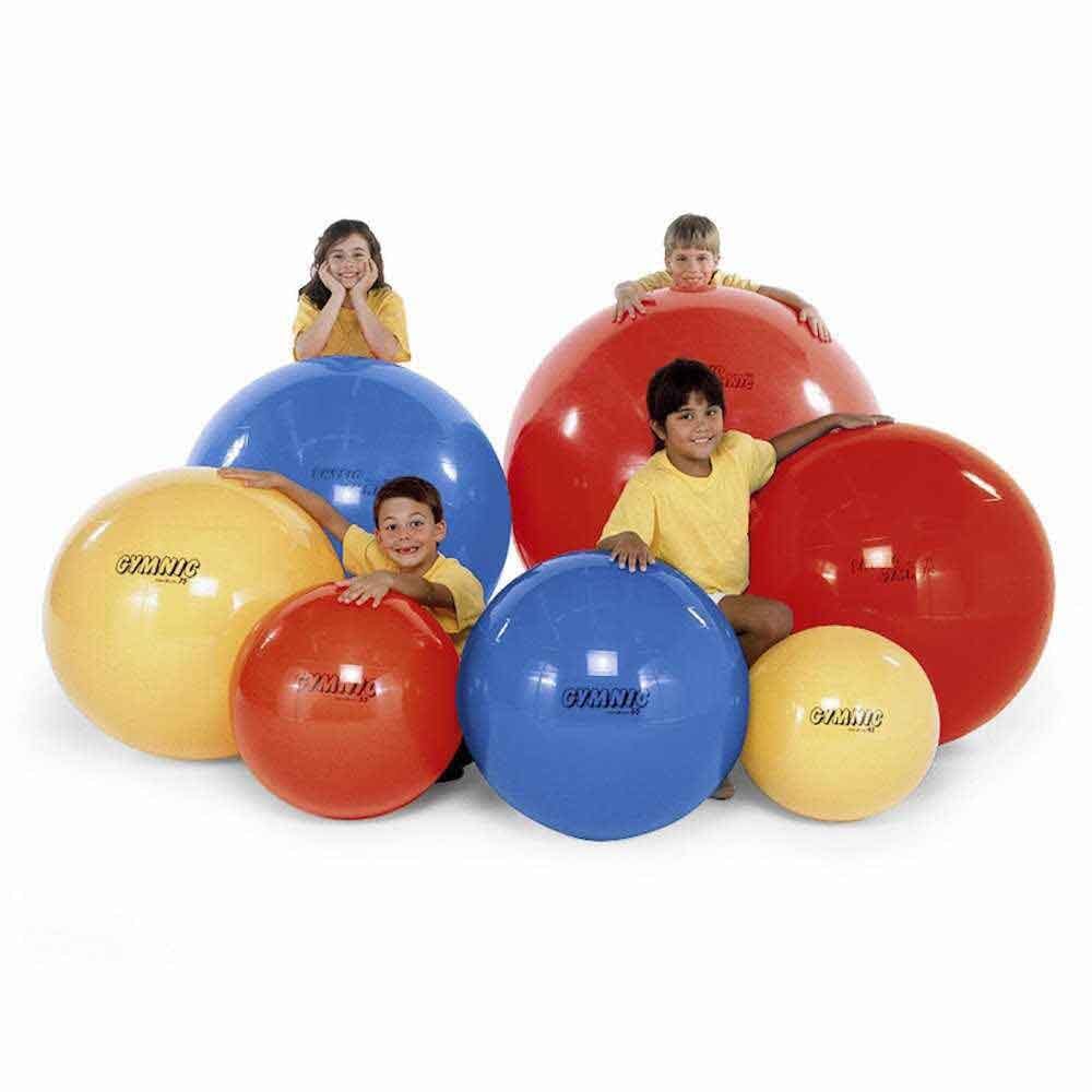Alternative view of Gymnic Classic Exercise Gym Ball, showing different angle or usage.