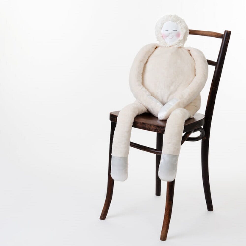 Close-up of a feature of HUG by Laugh.