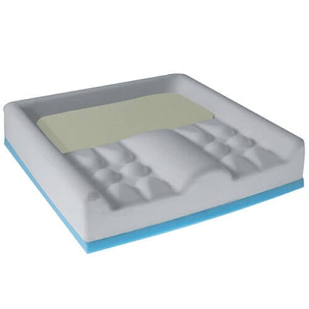 Full view of Harley Designer Ergoform Cushion cushion on a plain background, showing its shape and supportive material.
