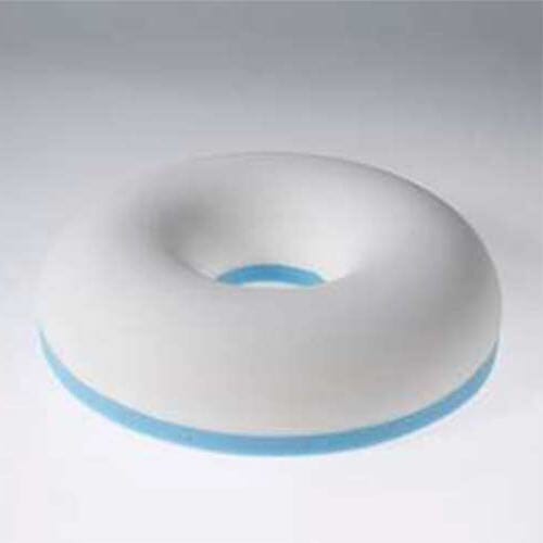 Harley Designer Ring Cushion cushion being compressed by a hand to show the level of support.