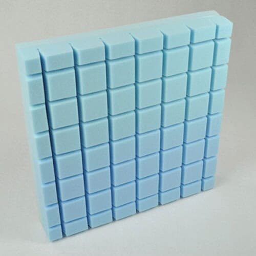 Close-up of the cover or texture of Harley Visco-Tex Cushion cushion, highlighting its softness and durability.