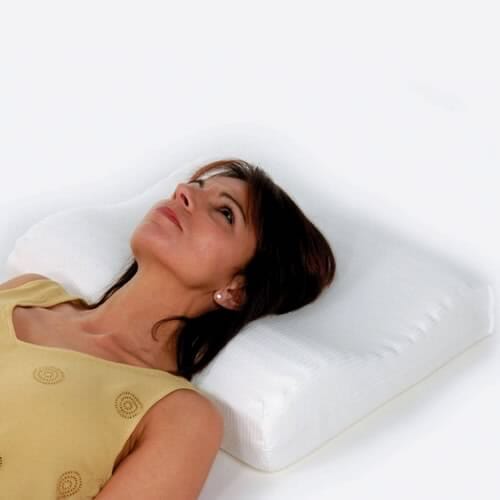 Harley Wave Pillow cushion on a seat or chair, demonstrating added comfort and pressure relief.