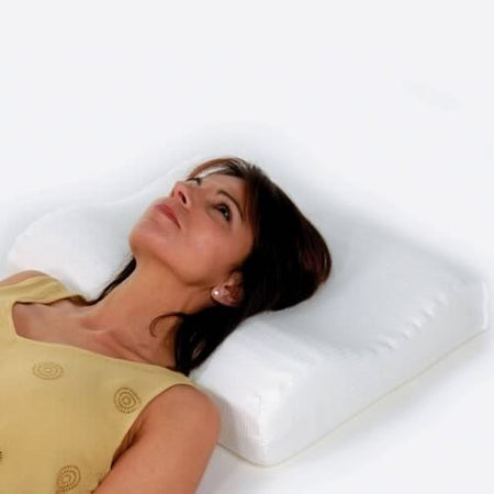 Harley Wave Pillow cushion on a seat or chair, demonstrating added comfort and pressure relief.