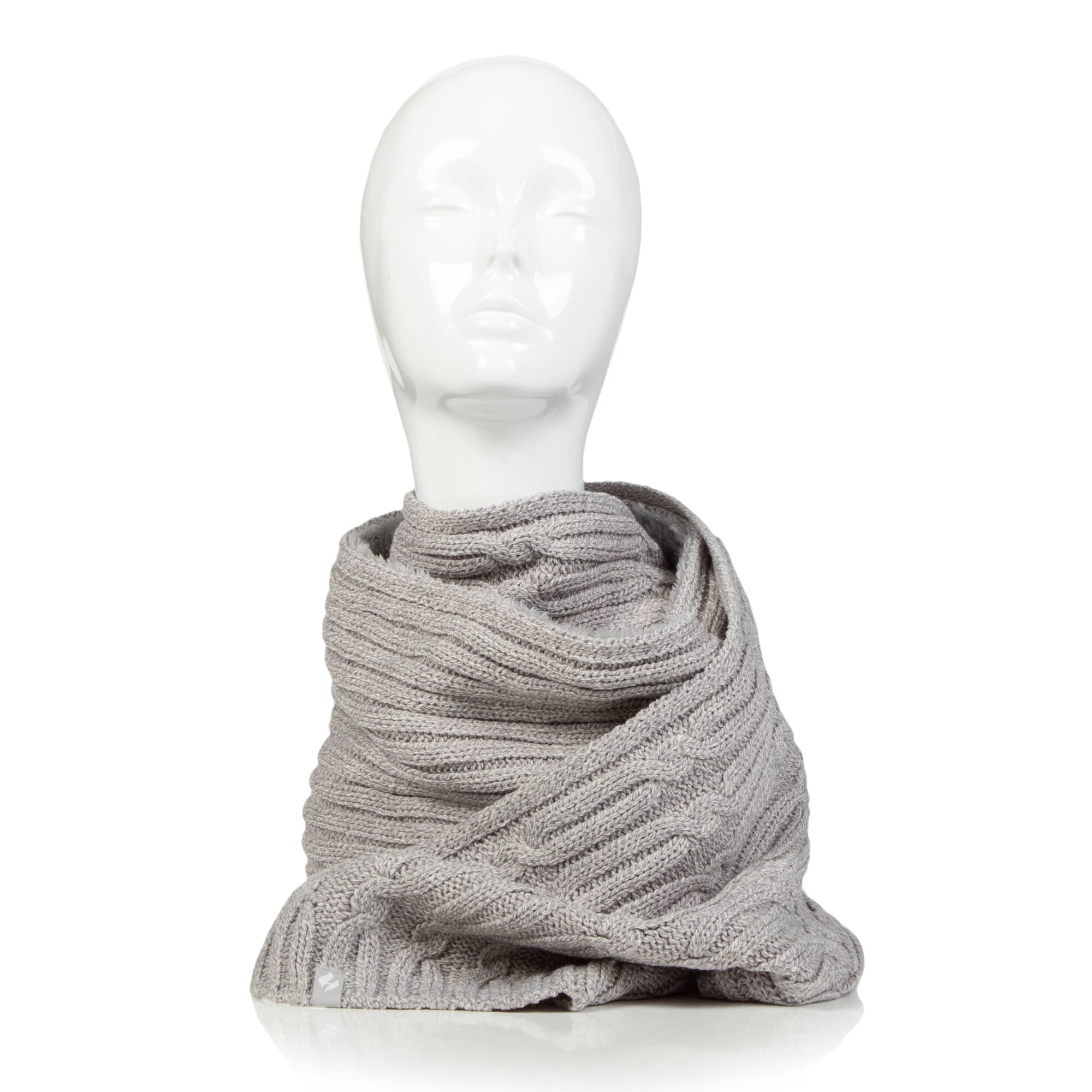 Alternative view of Heat Holders Ladies Thermal Scarf, showing different angle or usage.
