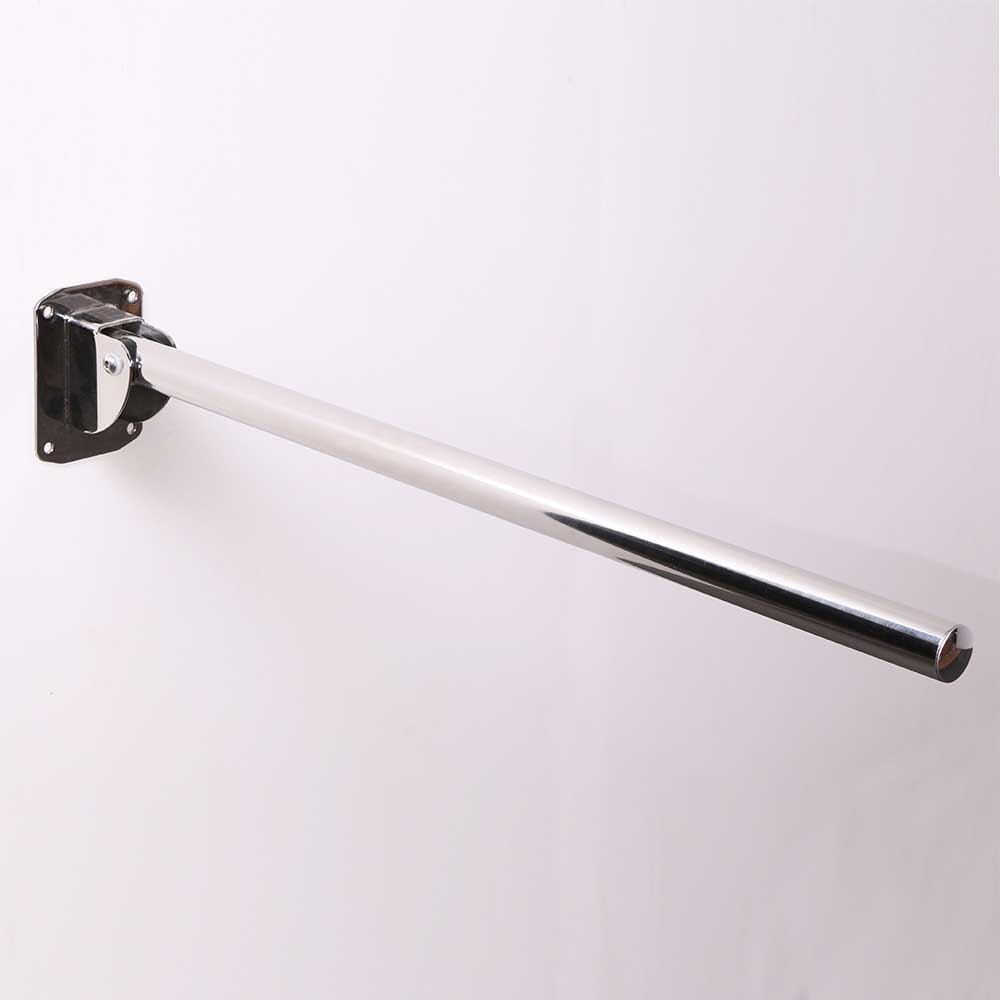 Image of Hinged Toilet Support Rail on a plain background.