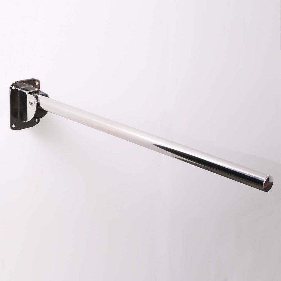 Image of Hinged Toilet Support Rail on a plain background.