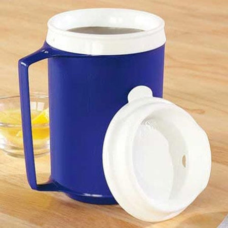 Image of Insulated Mug with Lid on a plain background.
