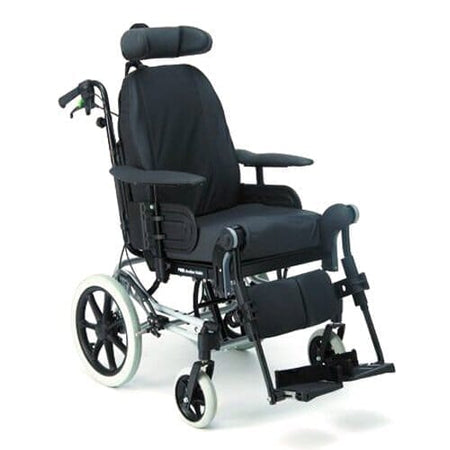 Image of Invacare Rea Azalea Tilt In Space Wheelchair on a plain background.