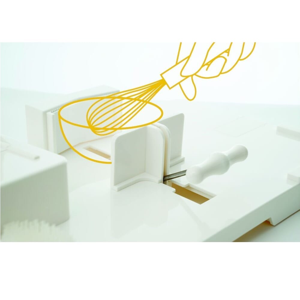 Close-up of a feature of Kitchen Workstation.