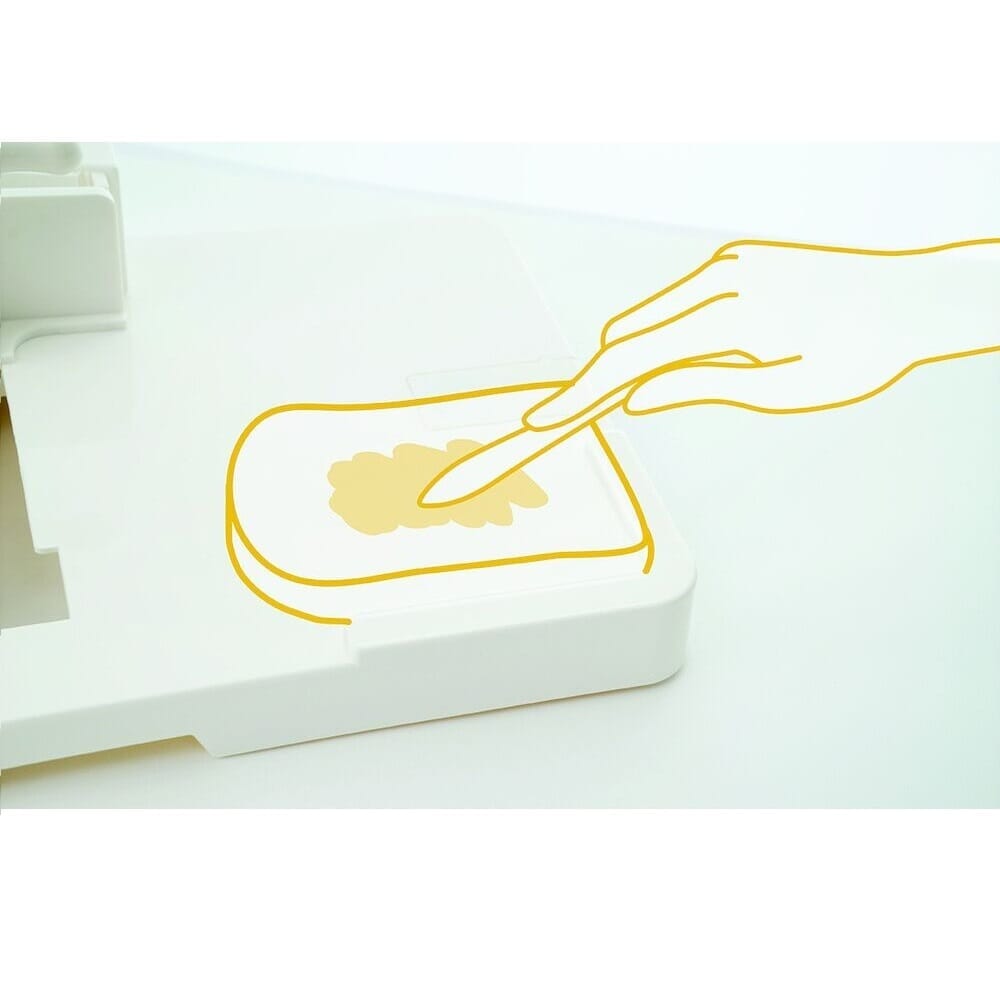Diagram or packaging of Kitchen Workstation highlighting dimensions or features.