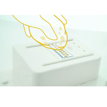 Diagram or packaging of Kitchen Workstation highlighting dimensions or features.